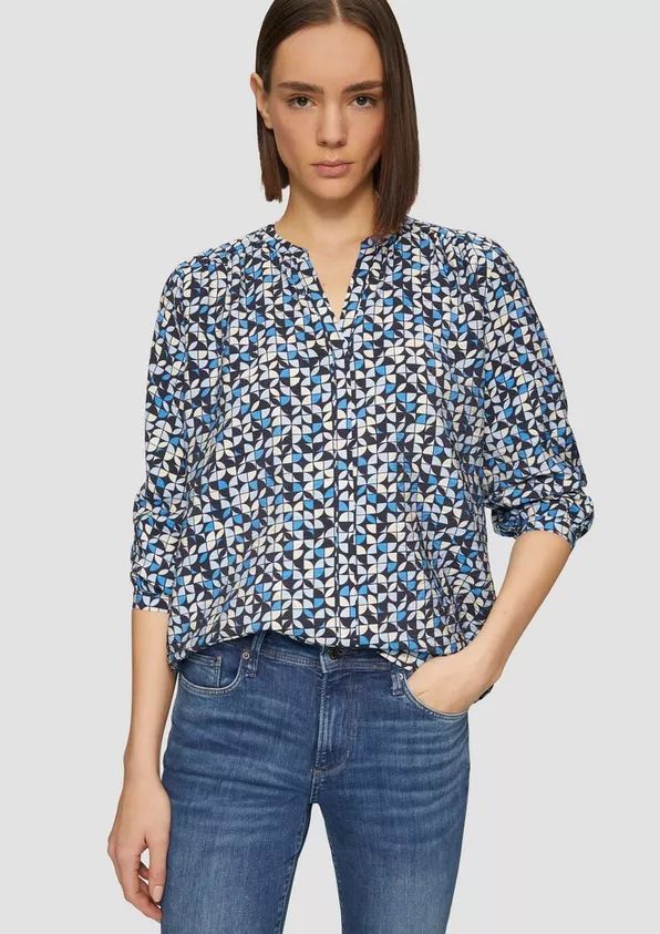 s.Oliver Bluse gemuster