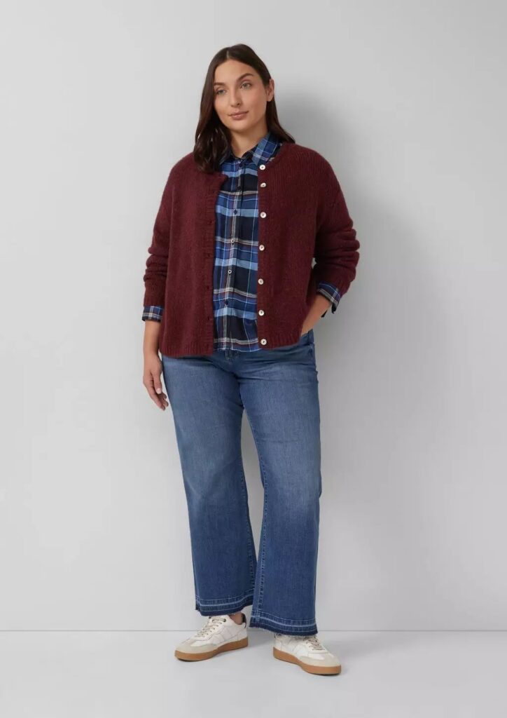 s.oliver Weste weinrot