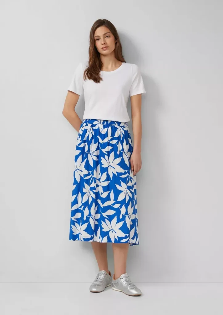 s.Oliver Rock gemustert