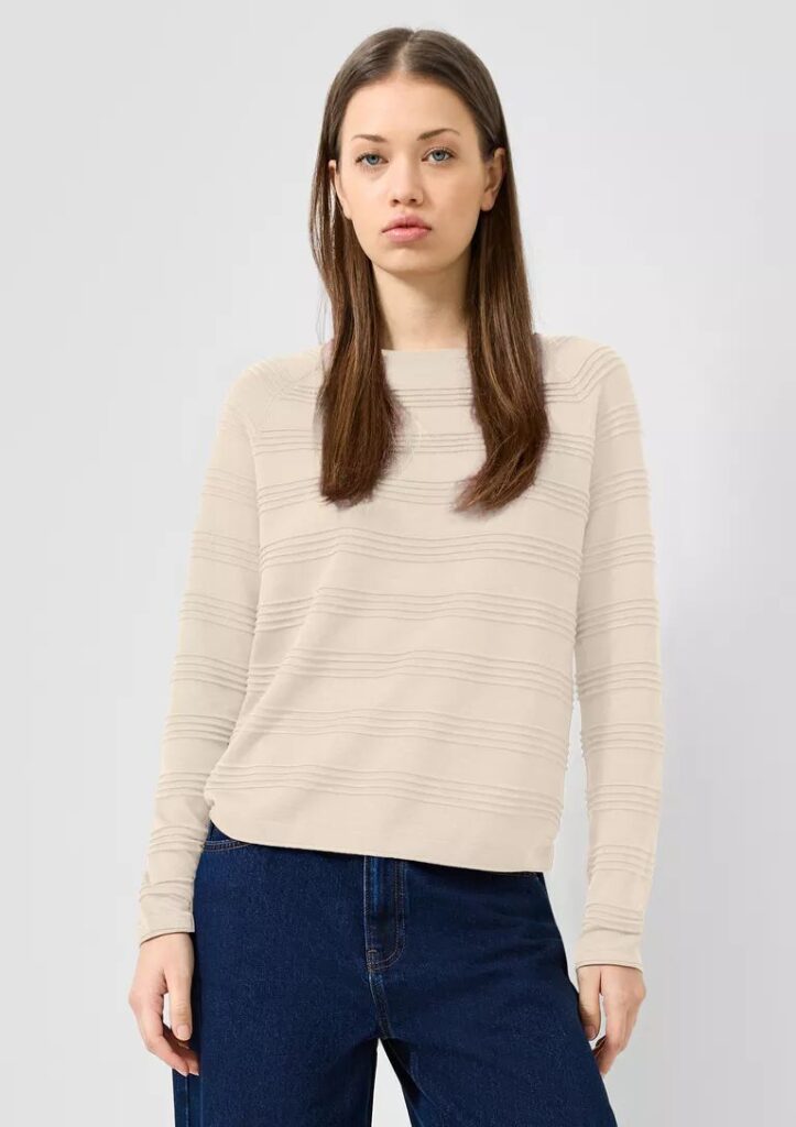 QS Pullover beige 39,99
