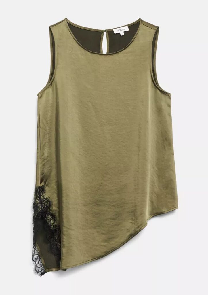 s.Oliver Spitzentop grün 39,99
