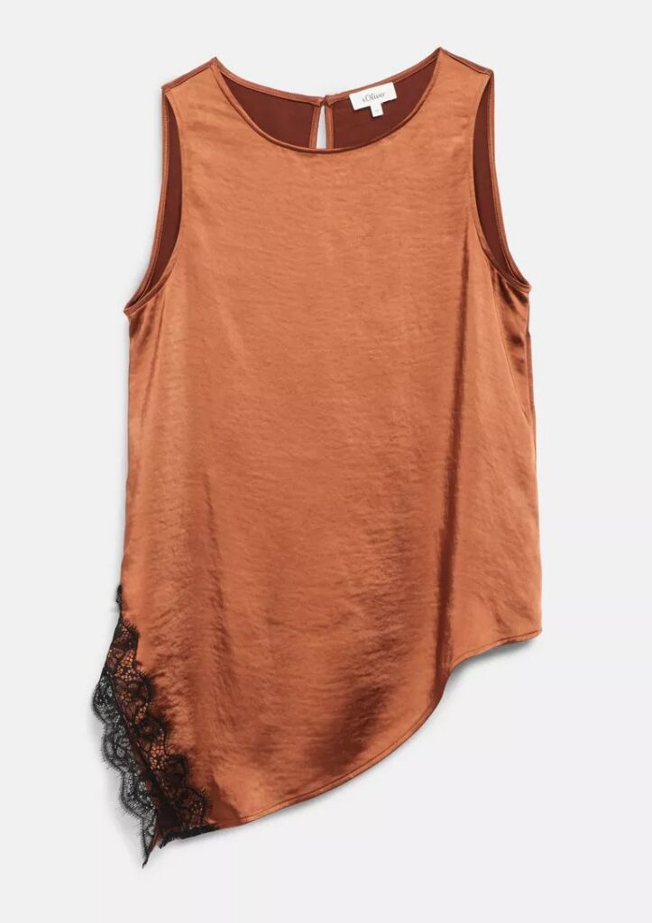 s.Oliver Spitzentop terrakotta 39,99